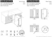 Винный шкаф Dunavox DAU-19.58W фото 4 в Казани и Татарстане