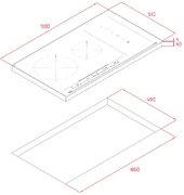 Индукционная варочная панель Teka IZS 96700 MST BLACK фото 2 в Казани и Татарстане