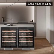 Винный шкаф Dunavox DAU-46.138B фото 3 в Казани и Татарстане