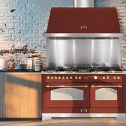 Вытяжка Lofra DOLCEVITA 150 RED BURGUNDY & BRASS фото 3 в Казани и Татарстане