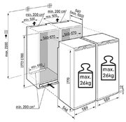 Встраиваемый холодильник Liebherr IXRF 5100 (SIFNf 5108 + IRe 5100) фото 4 в Казани и Татарстане