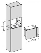 Встраиваемая микроволновая печь Miele M2230SC OBSW фото 3 в Казани и Татарстане