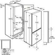 Холодильник Electrolux ENN3153AOW фото 2 в Казани и Татарстане