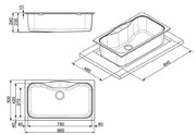 Мойка Смег LSEG860A-2 фото 2 в Казани и Татарстане Мойка Smeg LSEG860A-2 фото 2 в Казани и Татарстане