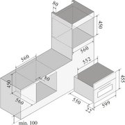 Духовой шкаф Ilve 645GTZ41/BK фото 2 в Казани и Татарстане