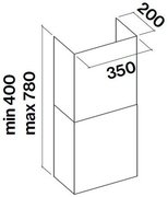 Дополнительный воздуховод Фалмек KCQAN.00#N фото 2 в Казани и Татарстане Дополнительный воздуховод Falmec KCQAN.00#N фото 2 в Казани и Татарстане