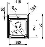 Мойка Franke BCX 610-42 TL сталь фото 2 в Казани и Татарстане
