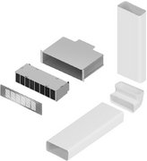 Комплект воздуховодов с фильтром Maunfeld MIDS604+CF312MW фото в Казани и Татарстане