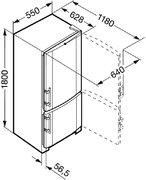 Холодильник Liebherr CNesf 3033 Comfort NoFrost фото 4 в Казани и Татарстане
