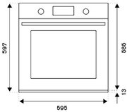 Духовой шкаф с паром Bertazzoni F6011PROVPTN фото 4 в Казани и Татарстане