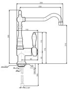 Смеситель Smeg MIR6RA фото 2 в Казани и Татарстане