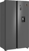 Отдельностоящий холодильник с инвертором и подачей воды Weissgauff WSBS 590 Inverter NoFrost Water Dispenser Grey фото 4 в Казани и Татарстане