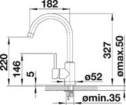 Смеситель Бланко MIDA 526649 Silgranit матовый черный фото 2 в Казани и Татарстане Смеситель Blanco MIDA 526649 Silgranit матовый черный фото 2 в Казани и Татарстане