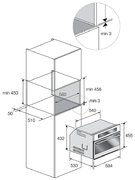 Духовой шкаф Fulgor Milano FCSO 4511 TM BK фото 4 в Казани и Татарстане