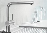 Смеситель Бланко Linus-S рычаг справа нержавеющая сталь фото 4 в Казани и Татарстане Смеситель Blanco Linus-S рычаг справа нержавеющая сталь фото 4 в Казани и Татарстане