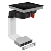 Комплект воздуховодов с фильтром Maunfeld MIDS604+CF312MW фото 2 в Казани и Татарстане