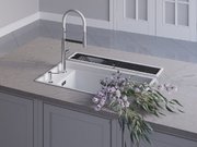 Мойка Омойкири Kinaru Pro 86-U/I WH фото 4 в Казани и Татарстане Мойка Omoikiri Kinaru Pro 86-U/I WH фото 4 в Казани и Татарстане