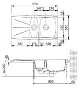 Мойка Franke MIG 651 белый фото 3 в Казани и Татарстане