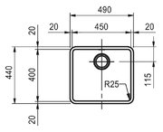 Мойка Franke KBX 110-45 фото 4 в Казани и Татарстане