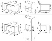 Встраиваемая микроволновая печь Smeg MP122B3 фото 4 в Казани и Татарстане
