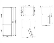 Холодильник Smeg FC202PBN фото 4 в Казани и Татарстане