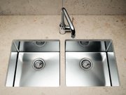 Мойка Бланко Claron 400/400-U нержавеющая сталь фото 3 в Казани и Татарстане Мойка Blanco Claron 400/400-U нержавеющая сталь фото 3 в Казани и Татарстане