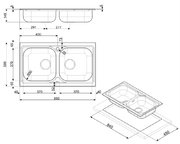 Мойка Смег LYP862 фото 4 в Казани и Татарстане Мойка Smeg LYP862 фото 4 в Казани и Татарстане
