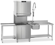 Купольная посудомоечная машина Smeg HTY620D фото 2 в Казани и Татарстане