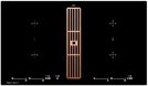 Варочная панель с вытяжкой Kuppersbusch KMI 9800.0 SR Copper