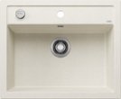 Мойка BLANCO DALAGO 6 Silgranit мягкий белый, клапан-автомат