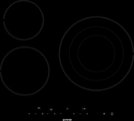 Независимая стеклокерамическая варочная панель Gorenje ECT63ASC