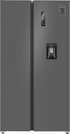 Отдельностоящий холодильник с инвертором и подачей воды Weissgauff WSBS 590 Inverter NoFrost Water Dispenser Grey