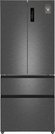 Отдельностоящий холодильник Weissgauff WFD 450 Built-in Inverter NoFrost Dark Inox