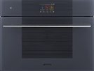 Компактный духовой шкаф с пароваркой шкаф Smeg SO4104APG