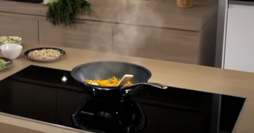 Управление вытяжкой с помощью варочной панели Управление вытяжкой с помощью варочной панели