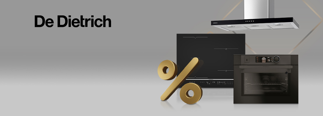 Акция! Скидки до 40% на выделенный ассортимент De Dietrich