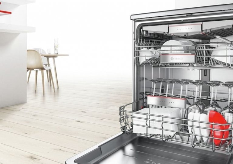 Ошибка «Мигает значок снежинка» в посудомоечной машине Bosch