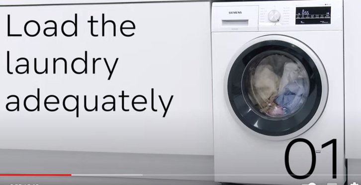 Как предотвратить повреждение одежды при стирки в машинах Siemens